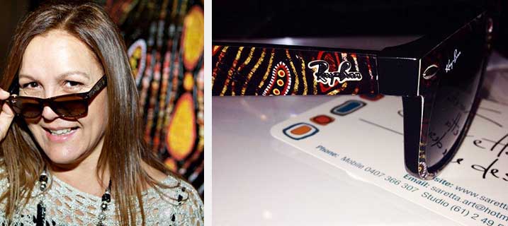 OneSight Indigenous Ray-Ban Wayfarer Launch - Saretta Art & Design