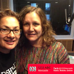 Creative Hunter Siblings - Saretta Fielding & Damien Smith on ABC Newcastle Mornings - Saretta Art & Design