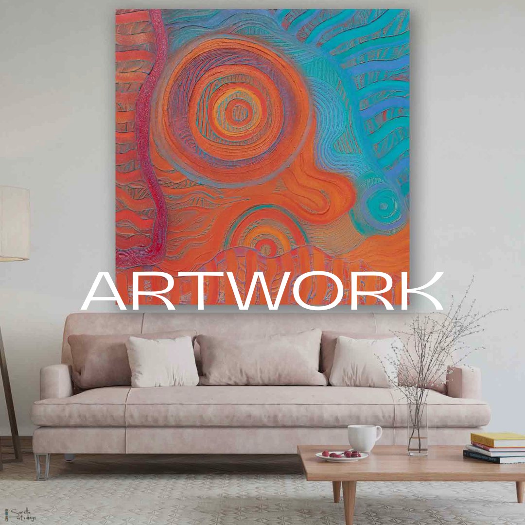Aboriginal art by Saretta