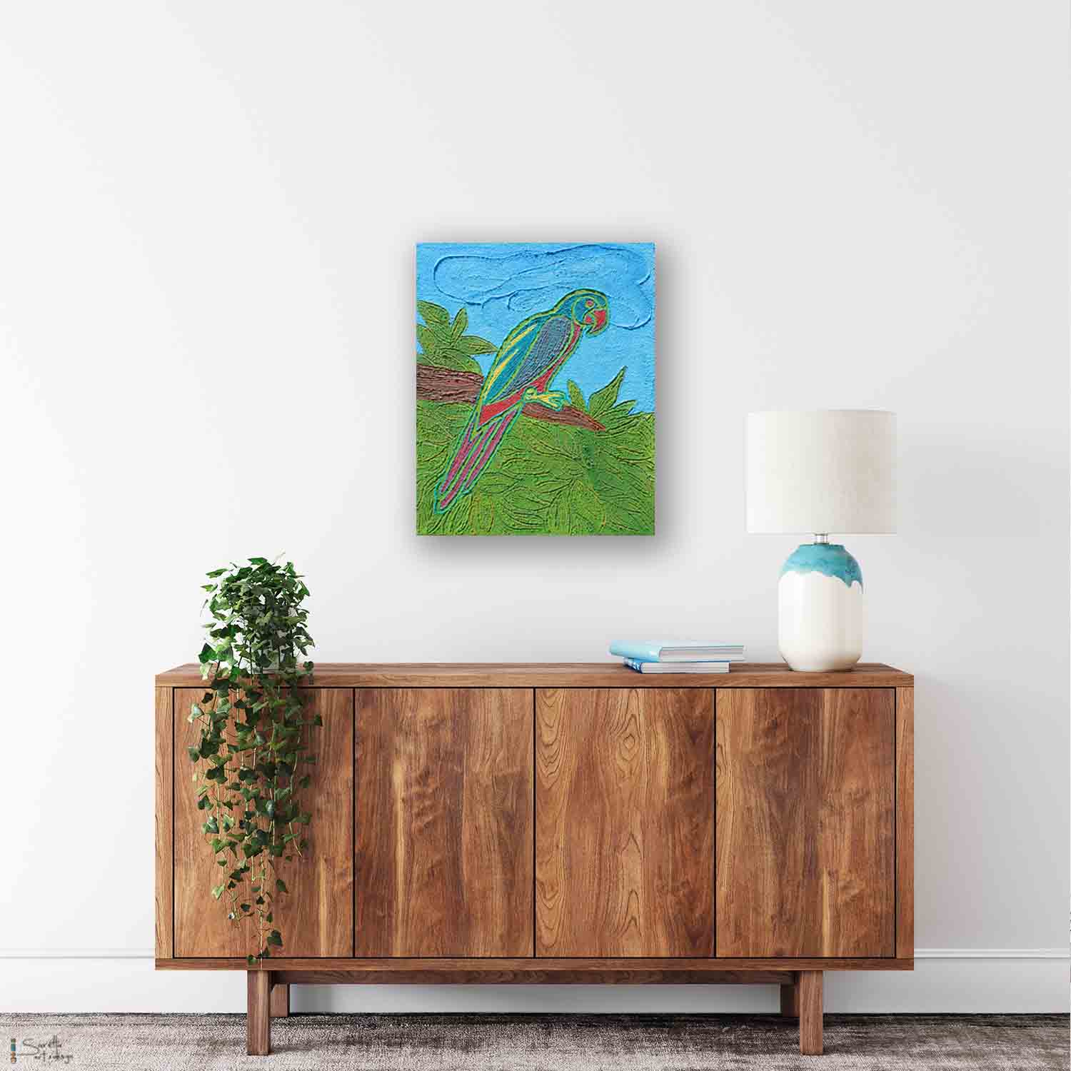 Dhuwulung - Lorikeet - Saretta Art & Design