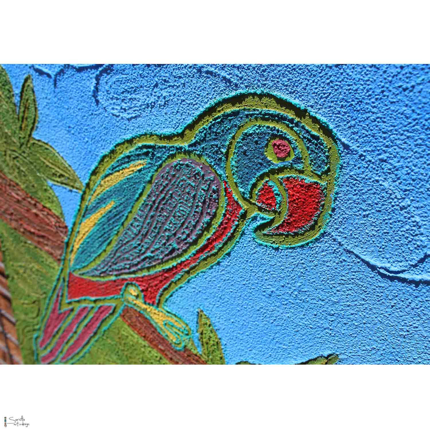 Dhuwulung - Lorikeet - Saretta Art & Design