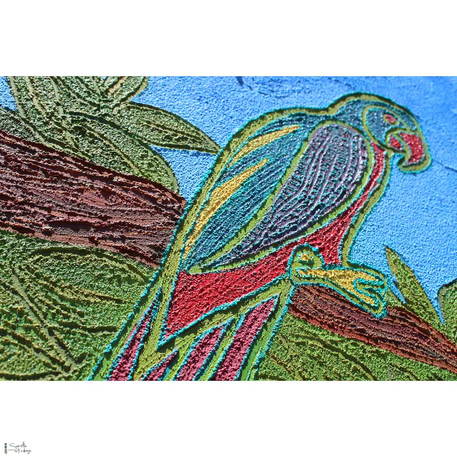 Dhuwulung - Lorikeet - Saretta Art & Design