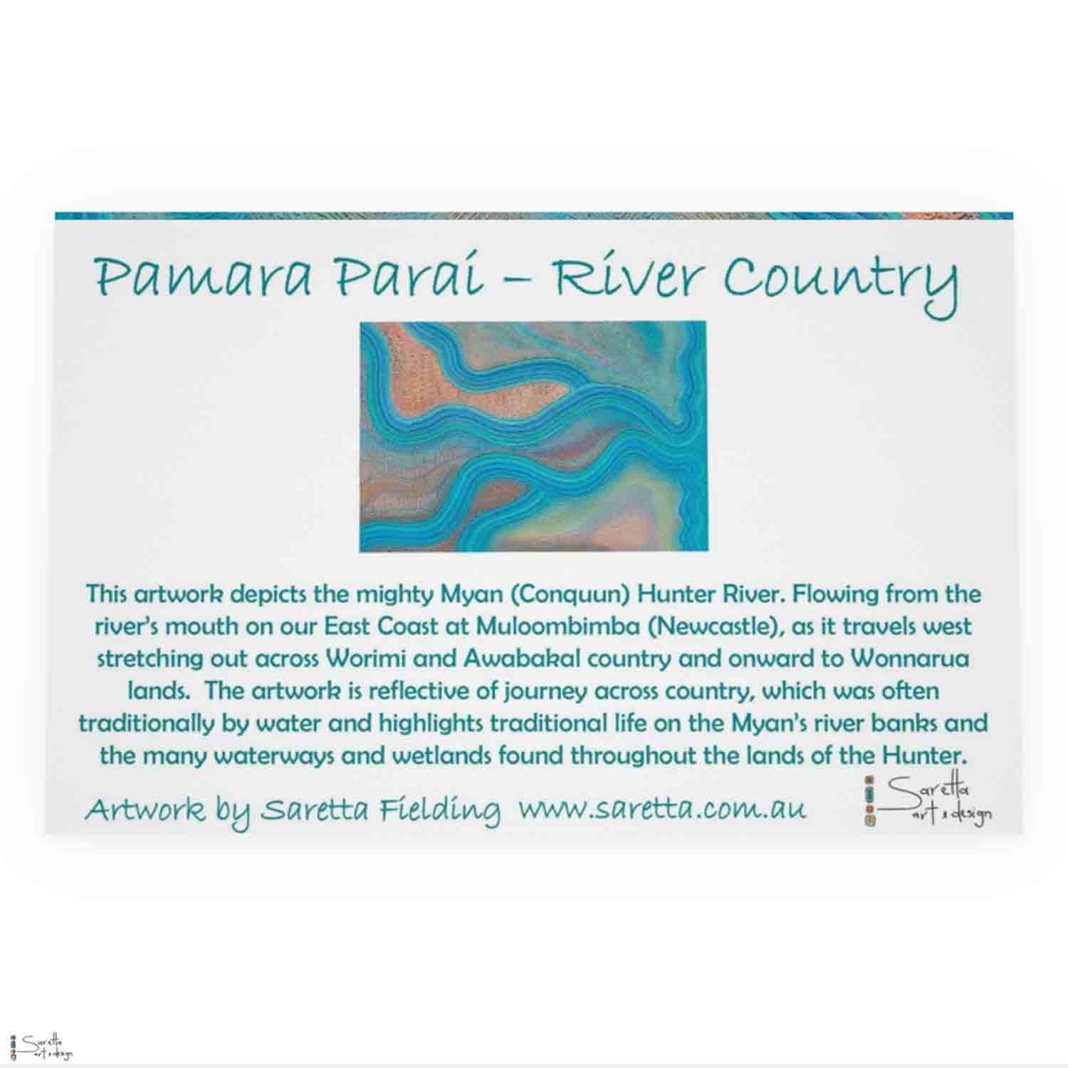 Greeting Card - Pamara Parai – River Country