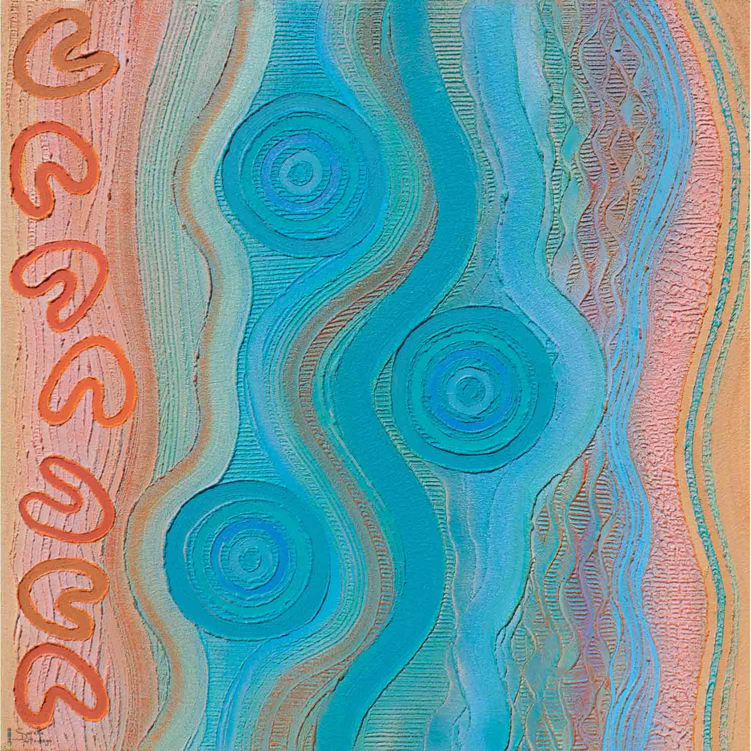 Koyiyoong on the Mayan – Camp on the Hunter River - Saretta Art & Design