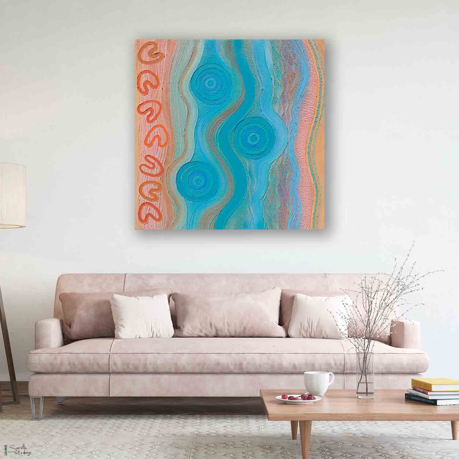 Koyiyoong on the Mayan – Camp on the Hunter River - Saretta Art & Design