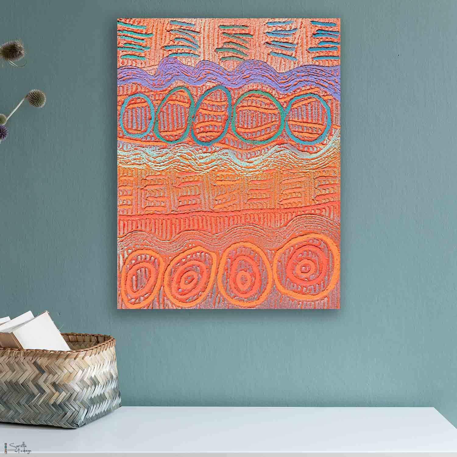 Piriraal – Strength series 3 - Saretta Art & Design