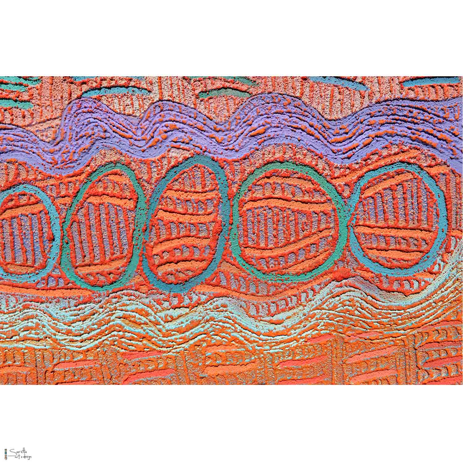 Piriraal – Strength series 3 - Saretta Art & Design