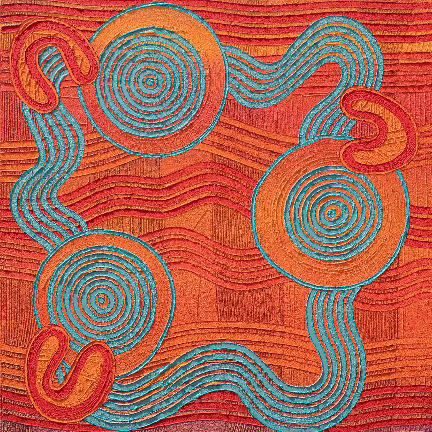 Mariyang Wakool – Forward as one - Saretta Art & Design