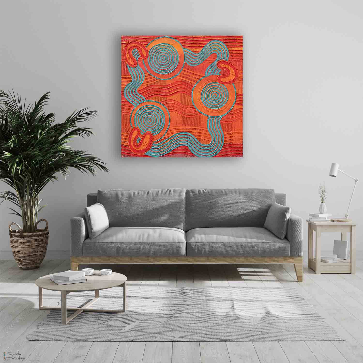 Mariyang Wakool – Forward as one - Saretta Art & Design