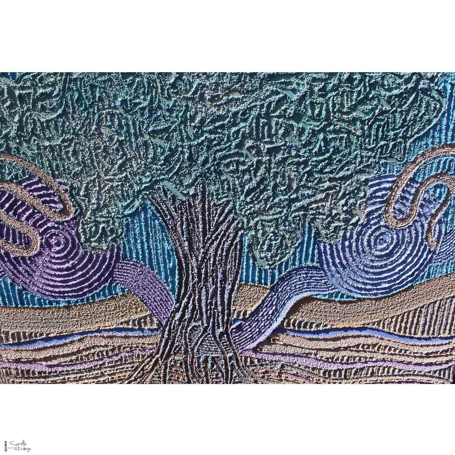 Powaikaliko Wakool - Grown Together as One series 4 - Saretta Art & Design