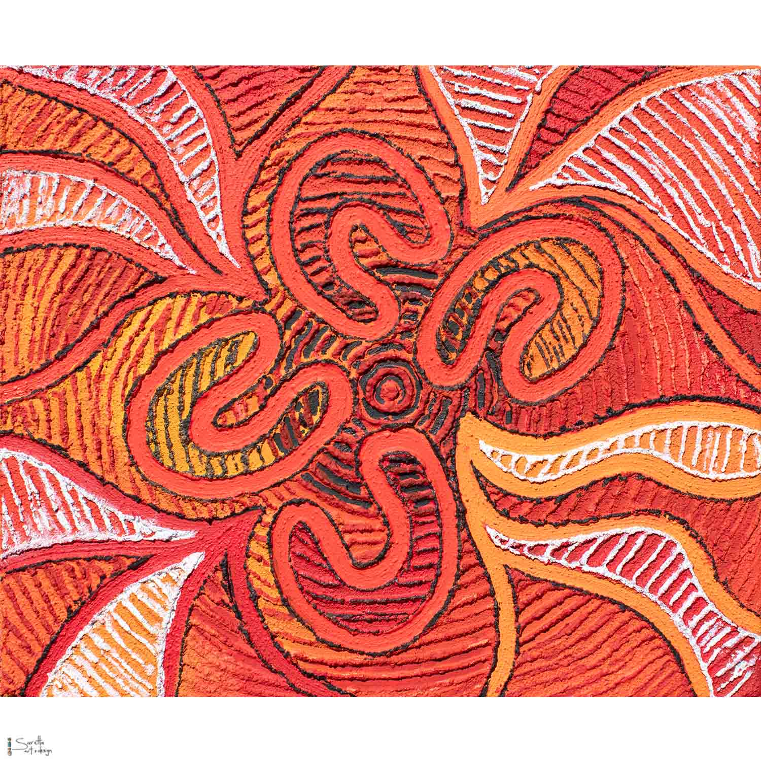 Canvas Print - Blak, Loud and Proud - Keep the fire burning