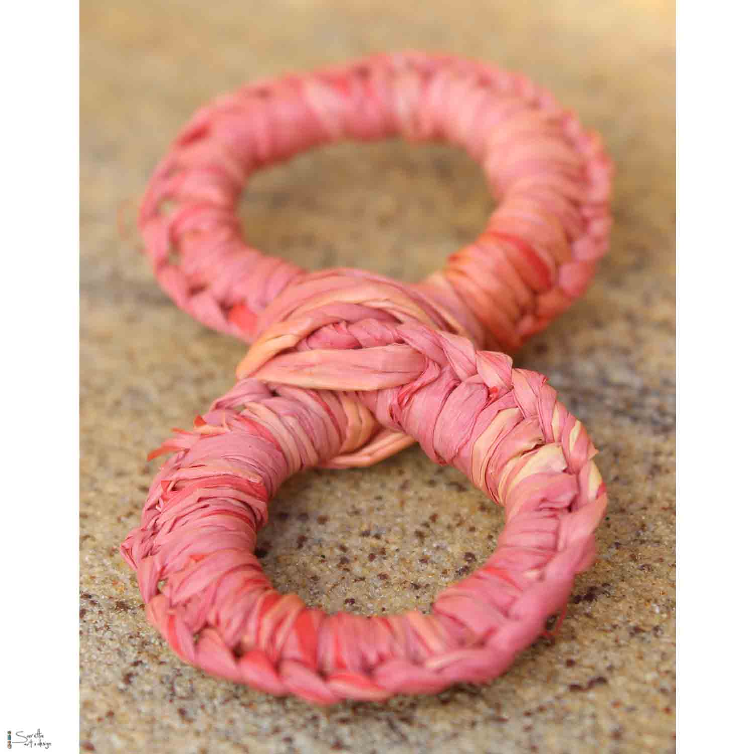 Thread Through, Woven Buckle - hand woven