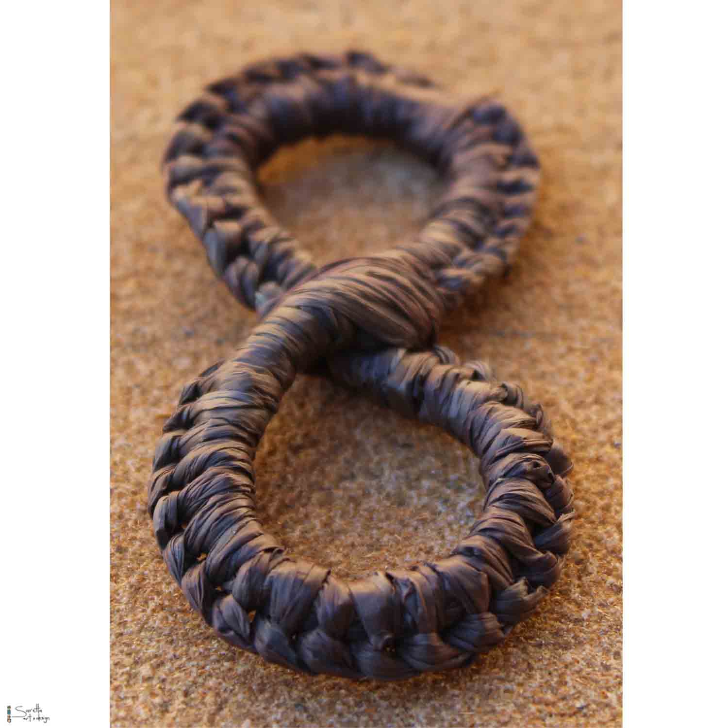 Thread Through, Woven Buckle - hand woven