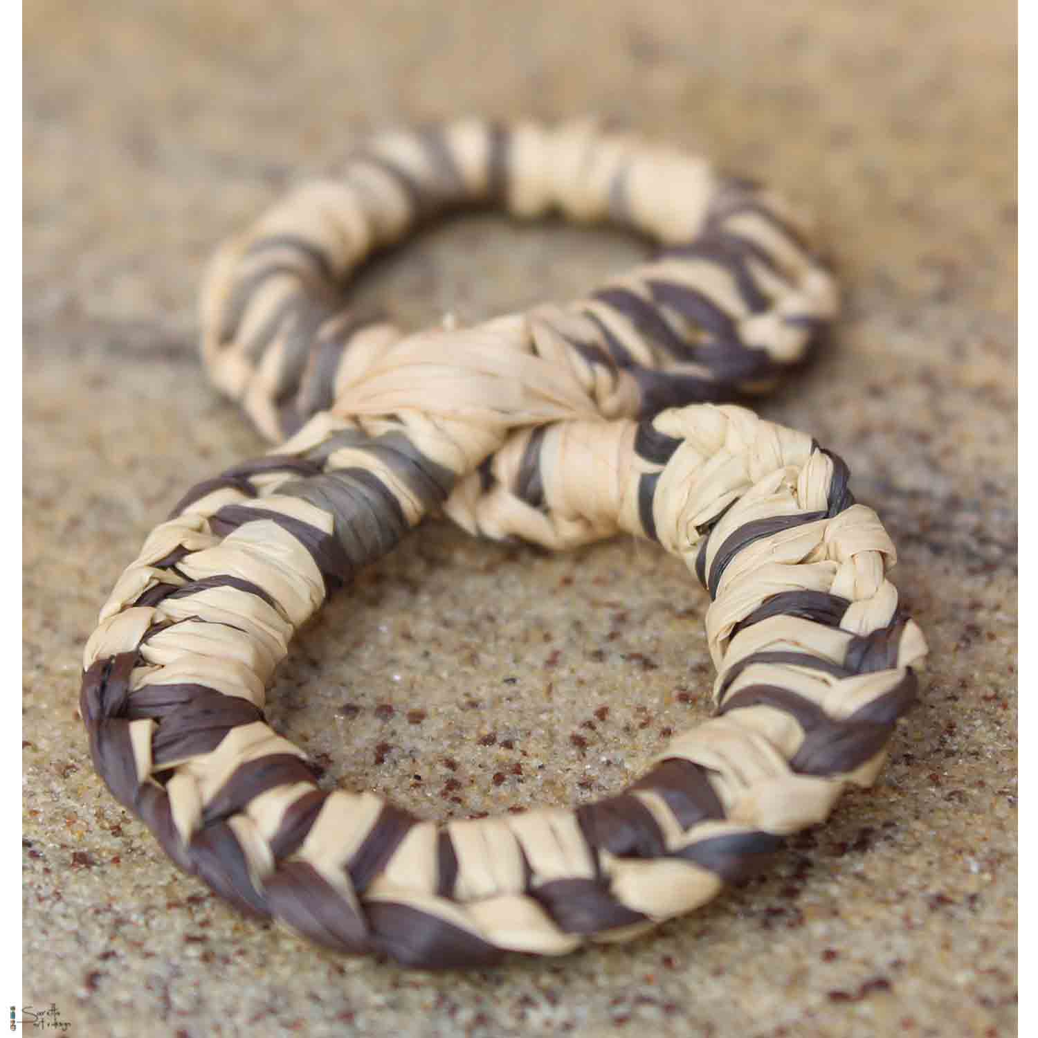 Thread Through, Woven Buckle - hand woven