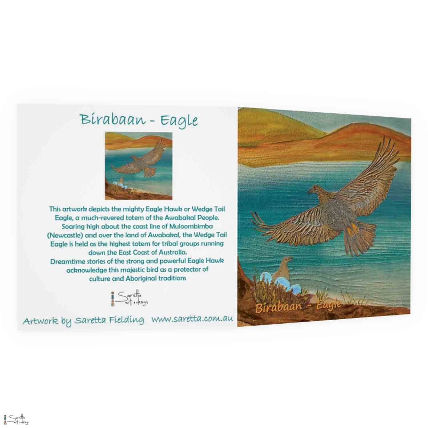 Greeting Card - BIRABAAN EAGLE