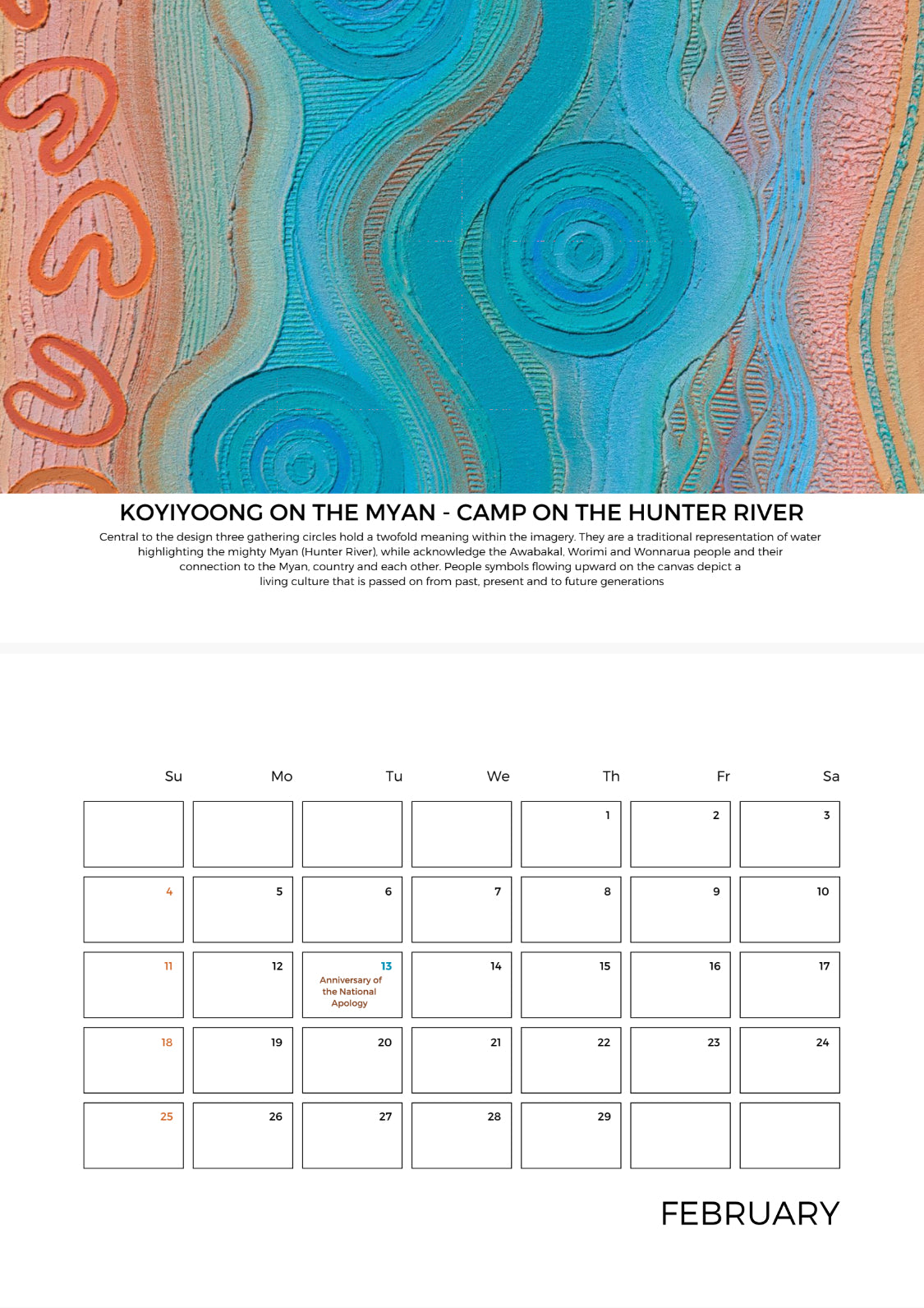 2024 CALENDAR OF SIGNIFICANT INDIGENOUS DATES