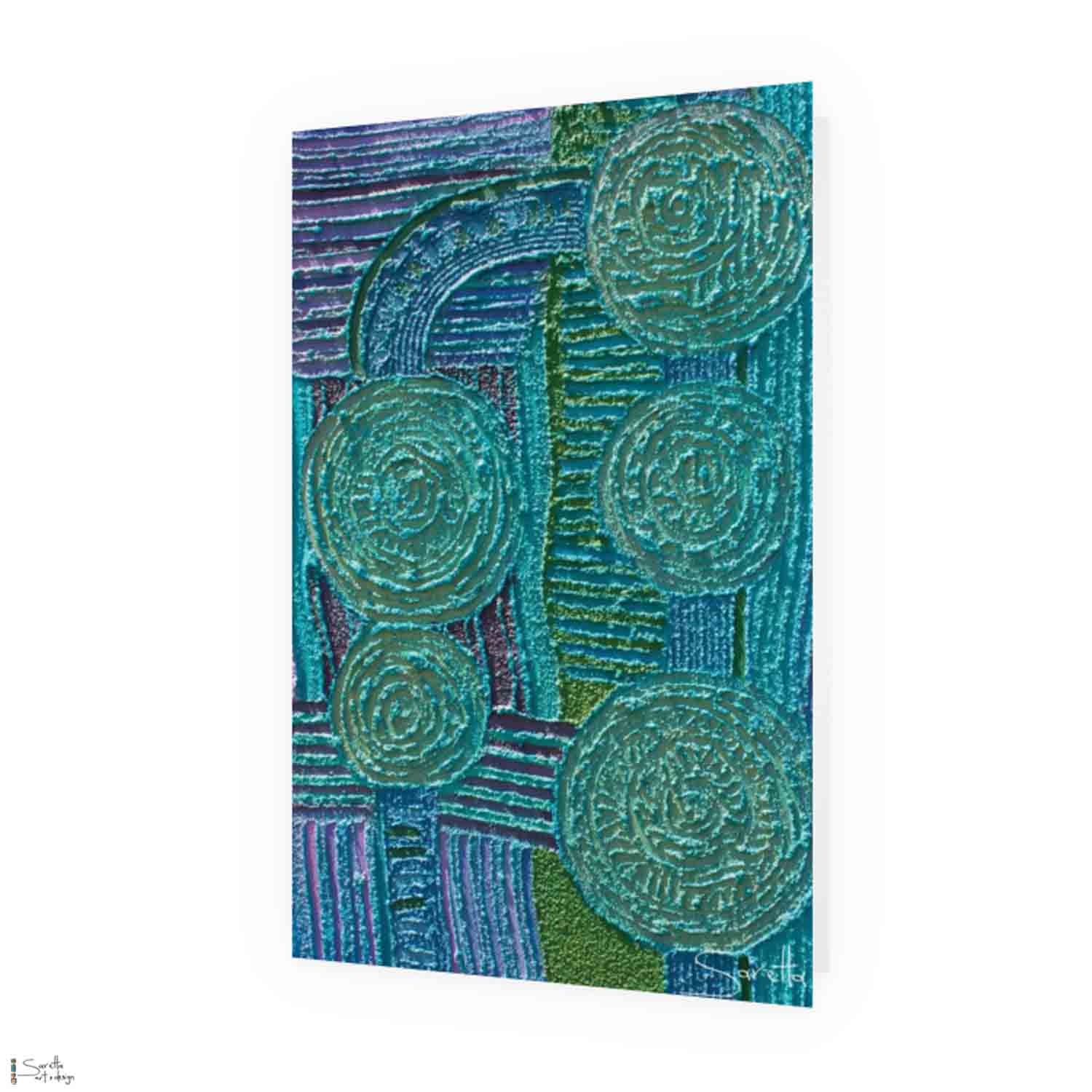 Greeting Card - Kaling Parai – Waterhole on Country