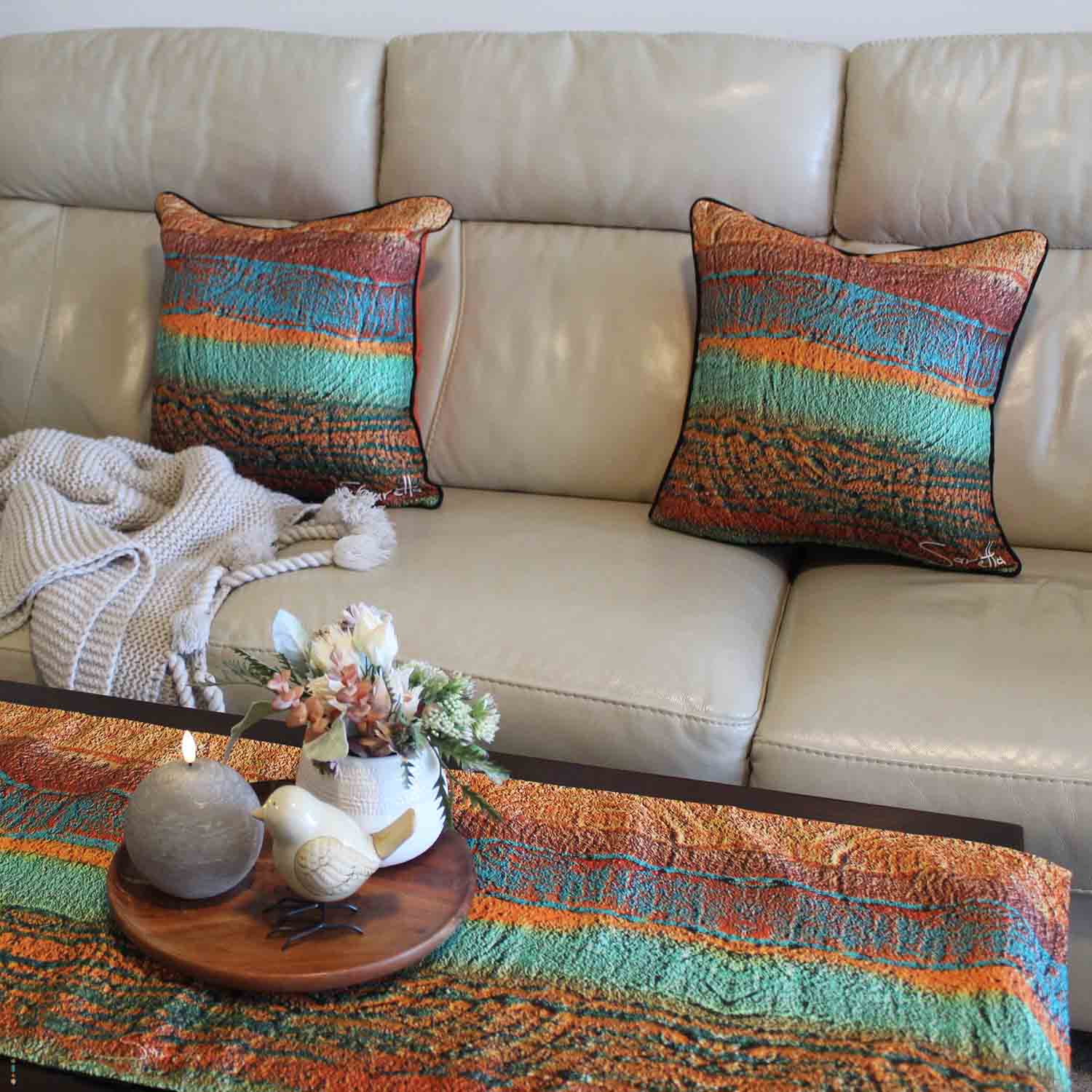 Table/Bed Runner - Kariiya - Southward