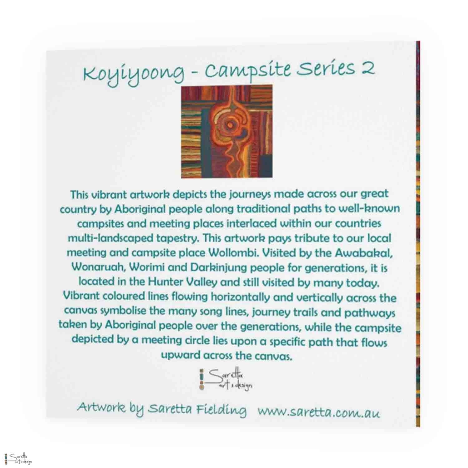 Greeting Card - Koyiyoong – Campsite