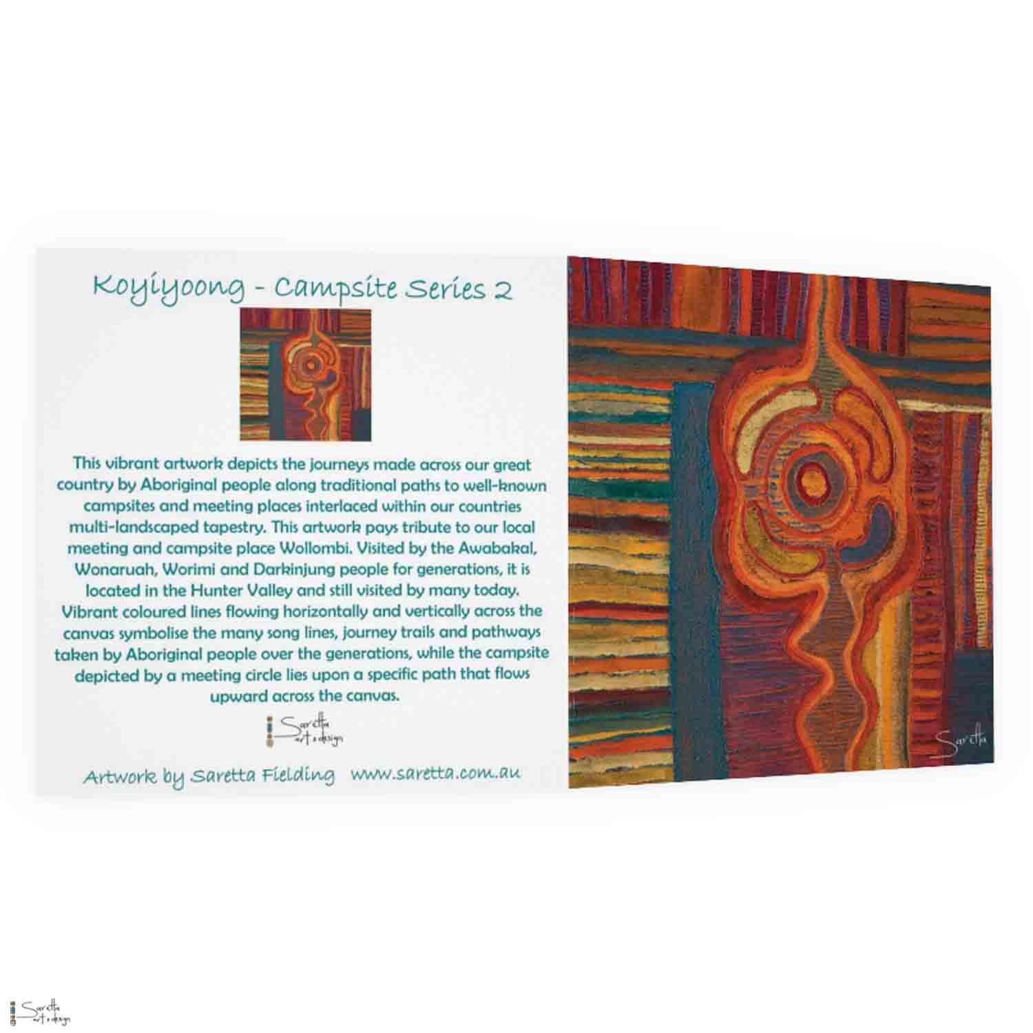 Greeting Card - Koyiyoong – Campsite