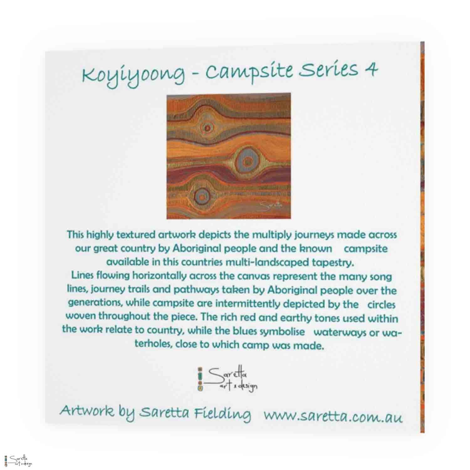 Greeting Card - KOYIYOONG - CAMPSITE