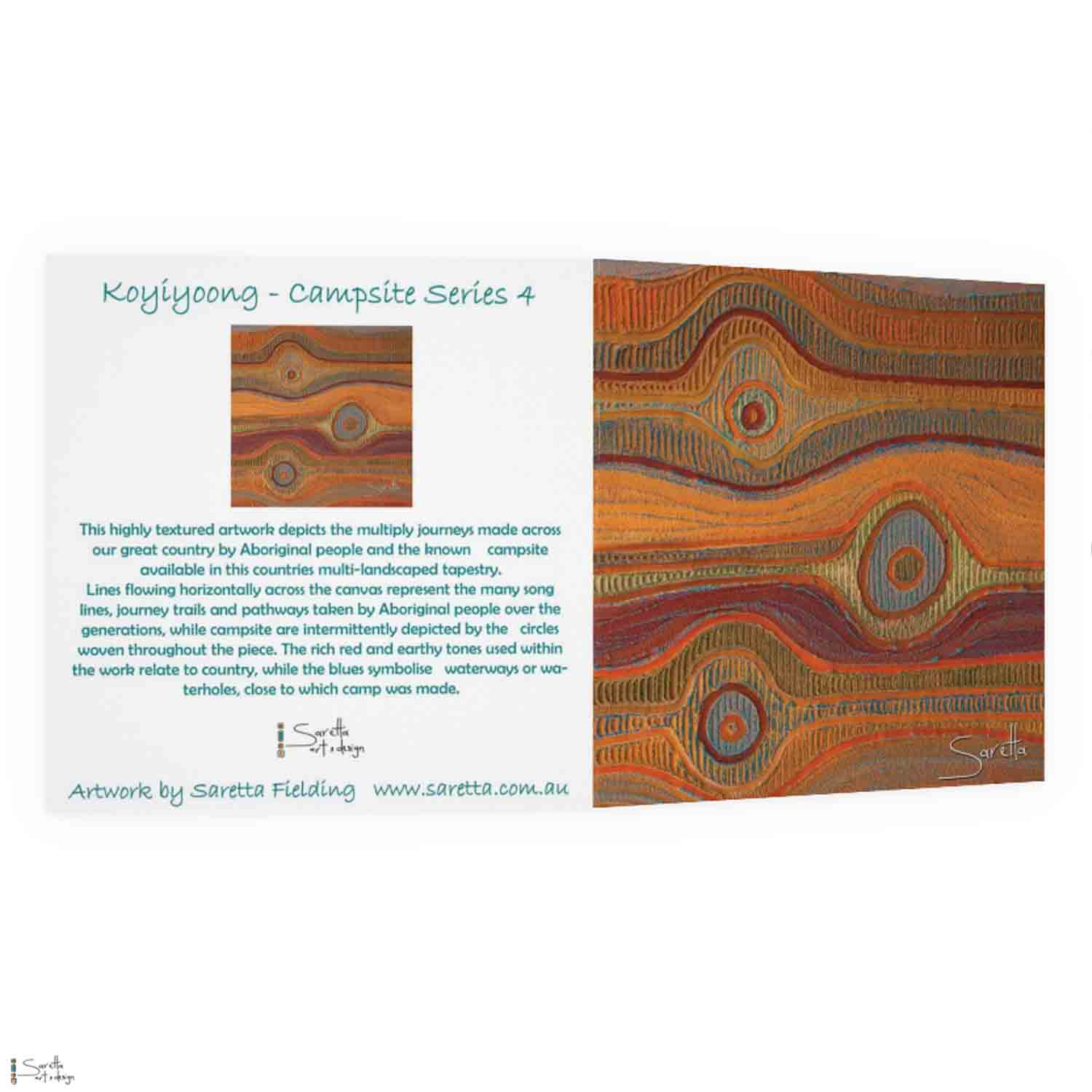 Greeting Card - KOYIYOONG - CAMPSITE