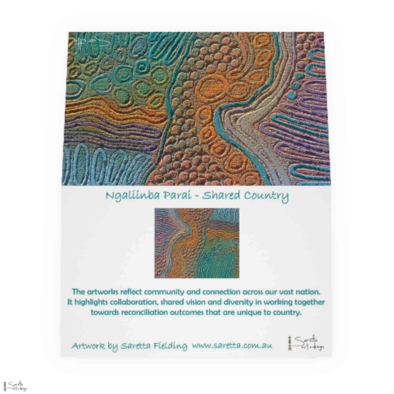 Greeting Card - Ngaliinba Parai – Shared Country