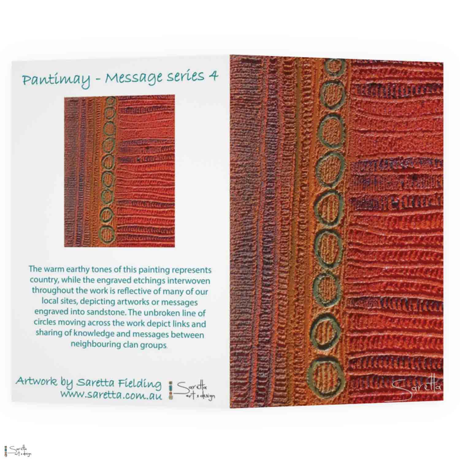 Greeting Card - Pantimay - Message