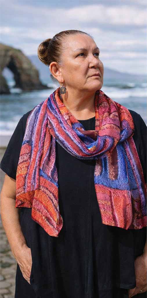 Pila Turr – Sunset Silk Scarf