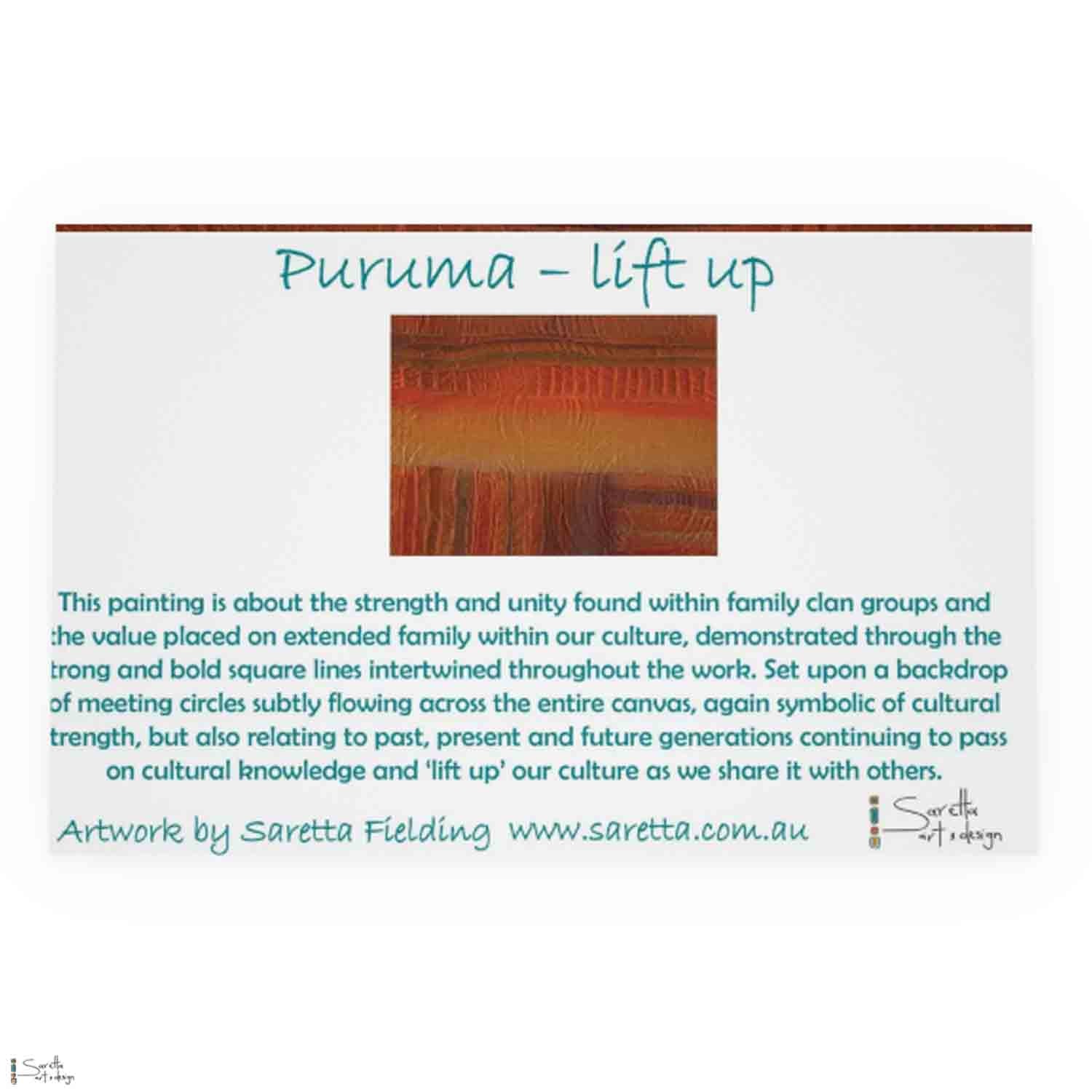 Greeting Card - PURUMA - LIFT UP