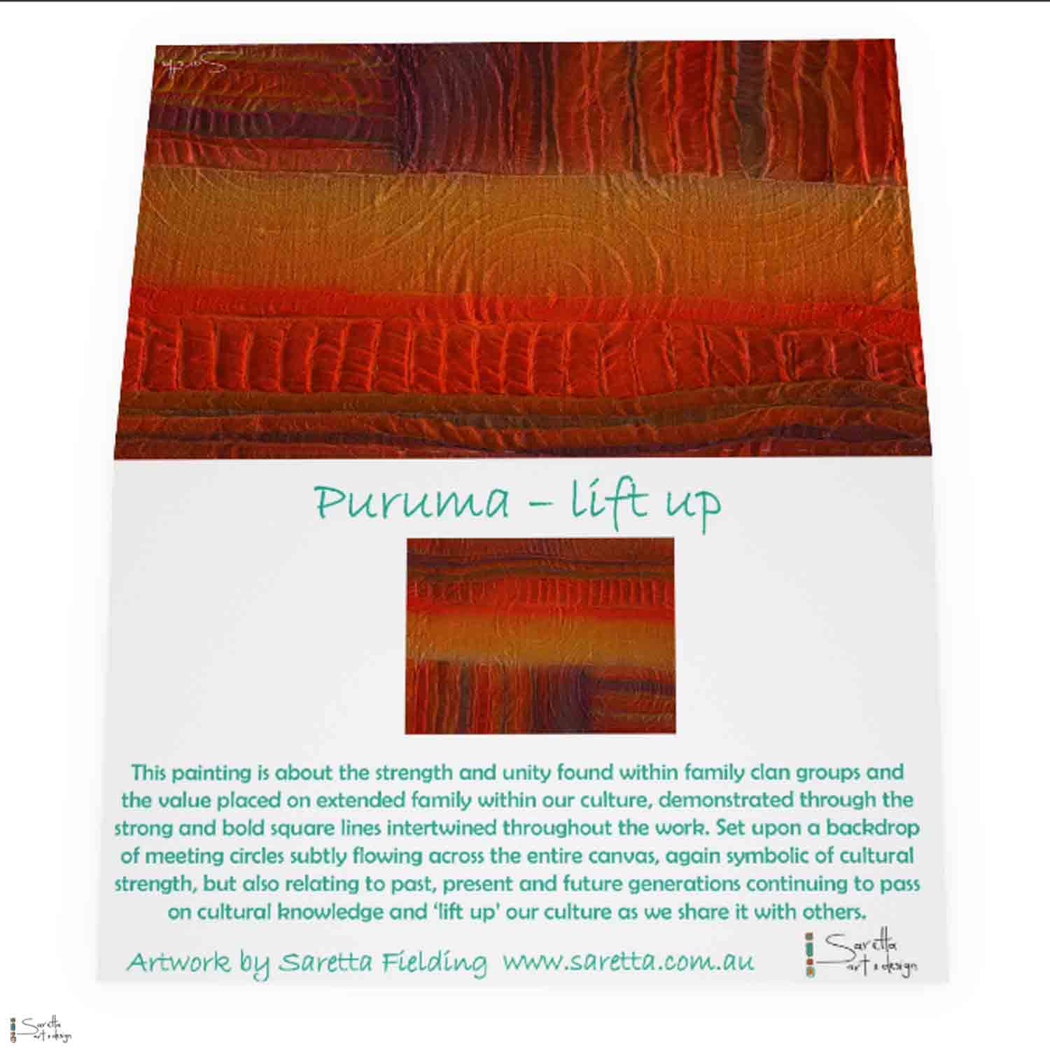 Greeting Card - PURUMA - LIFT UP