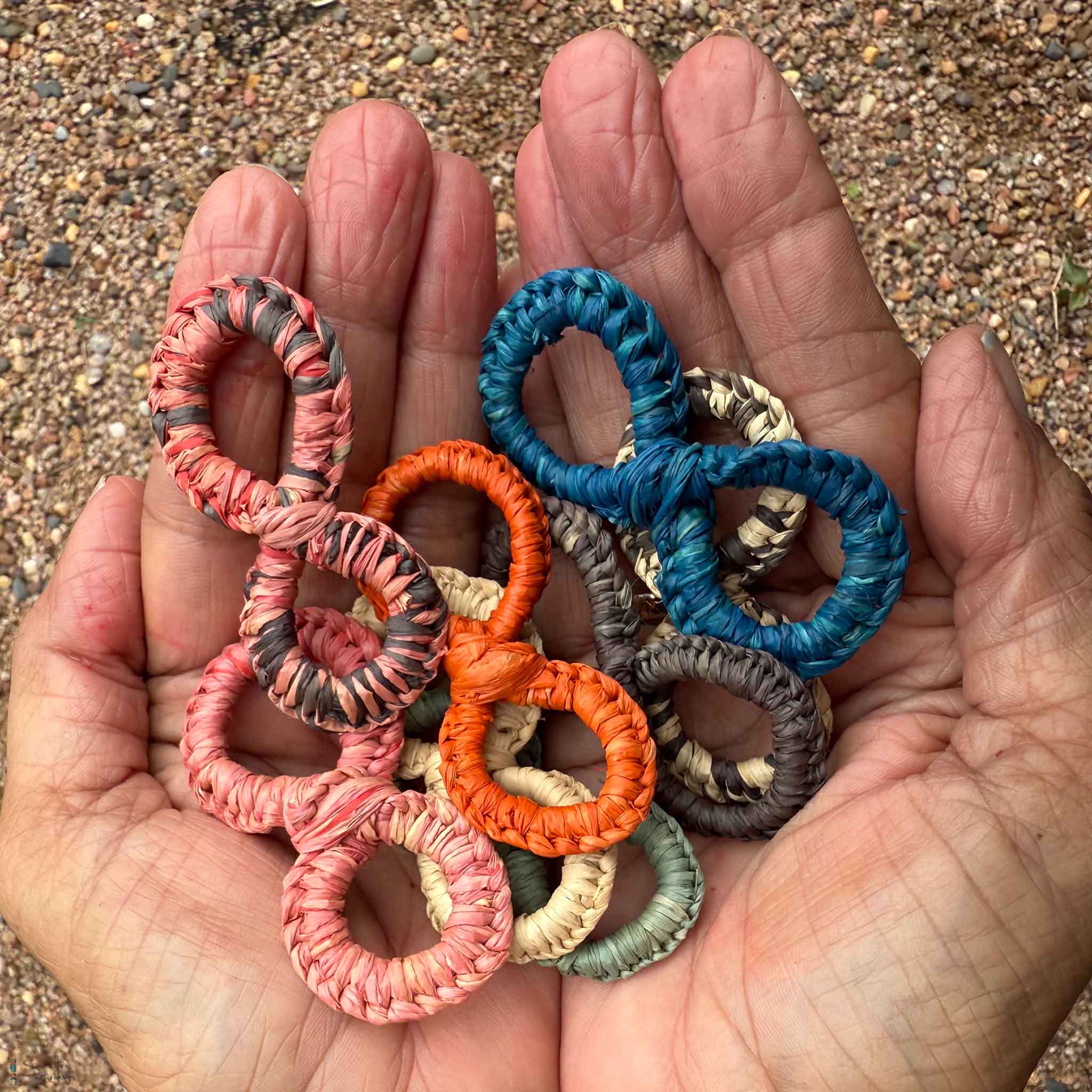 Thread Through, Woven Buckle - hand woven