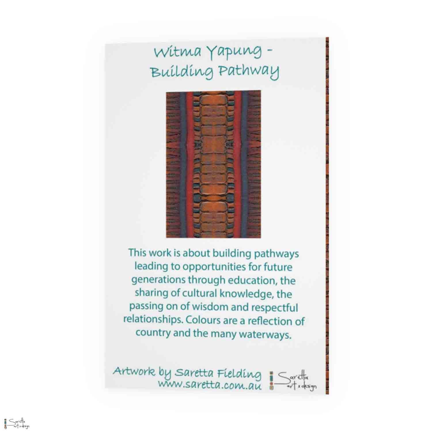 Greeting Card - WITMA YAPUNG - BUILDING PATHWAYS