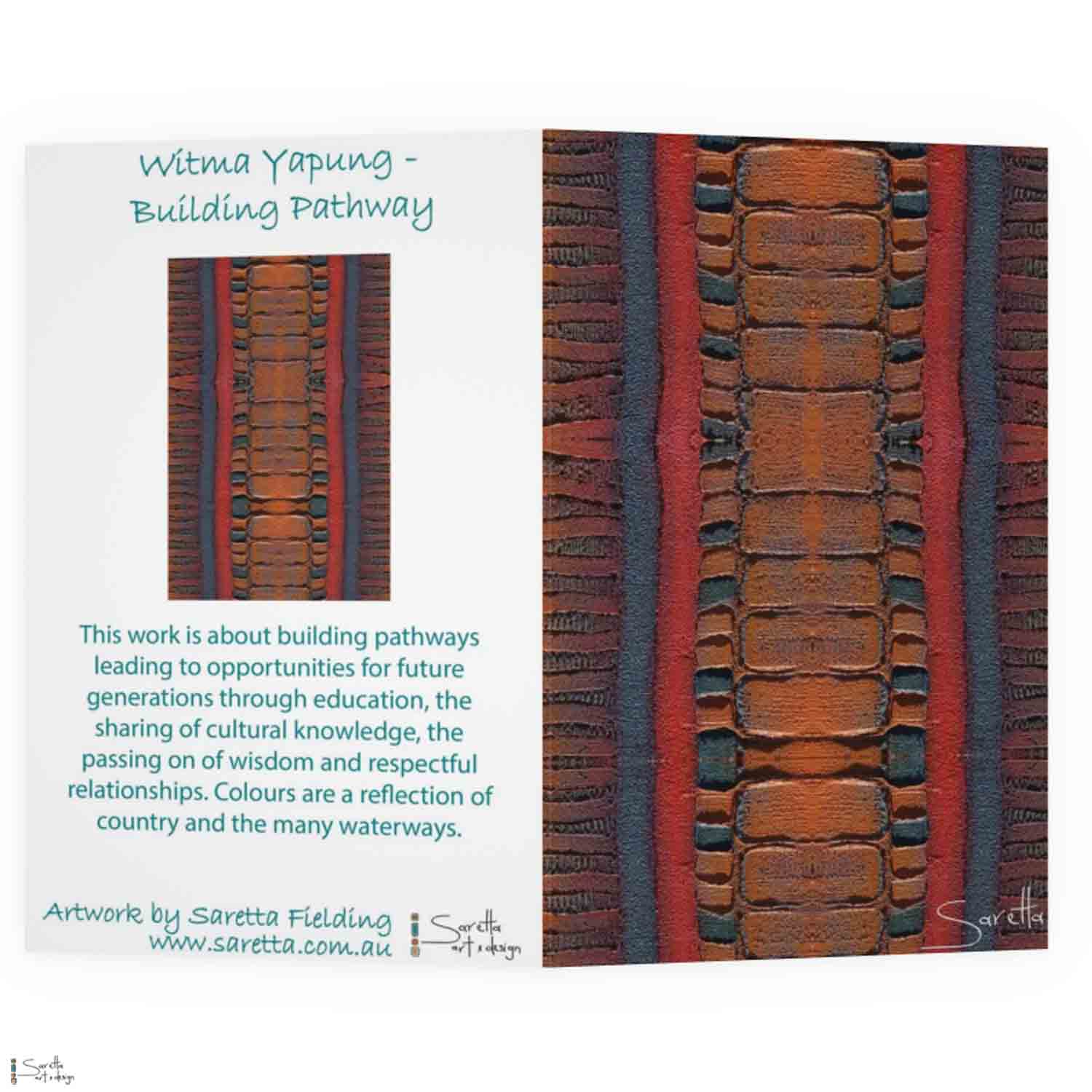 Greeting Card - WITMA YAPUNG - BUILDING PATHWAYS