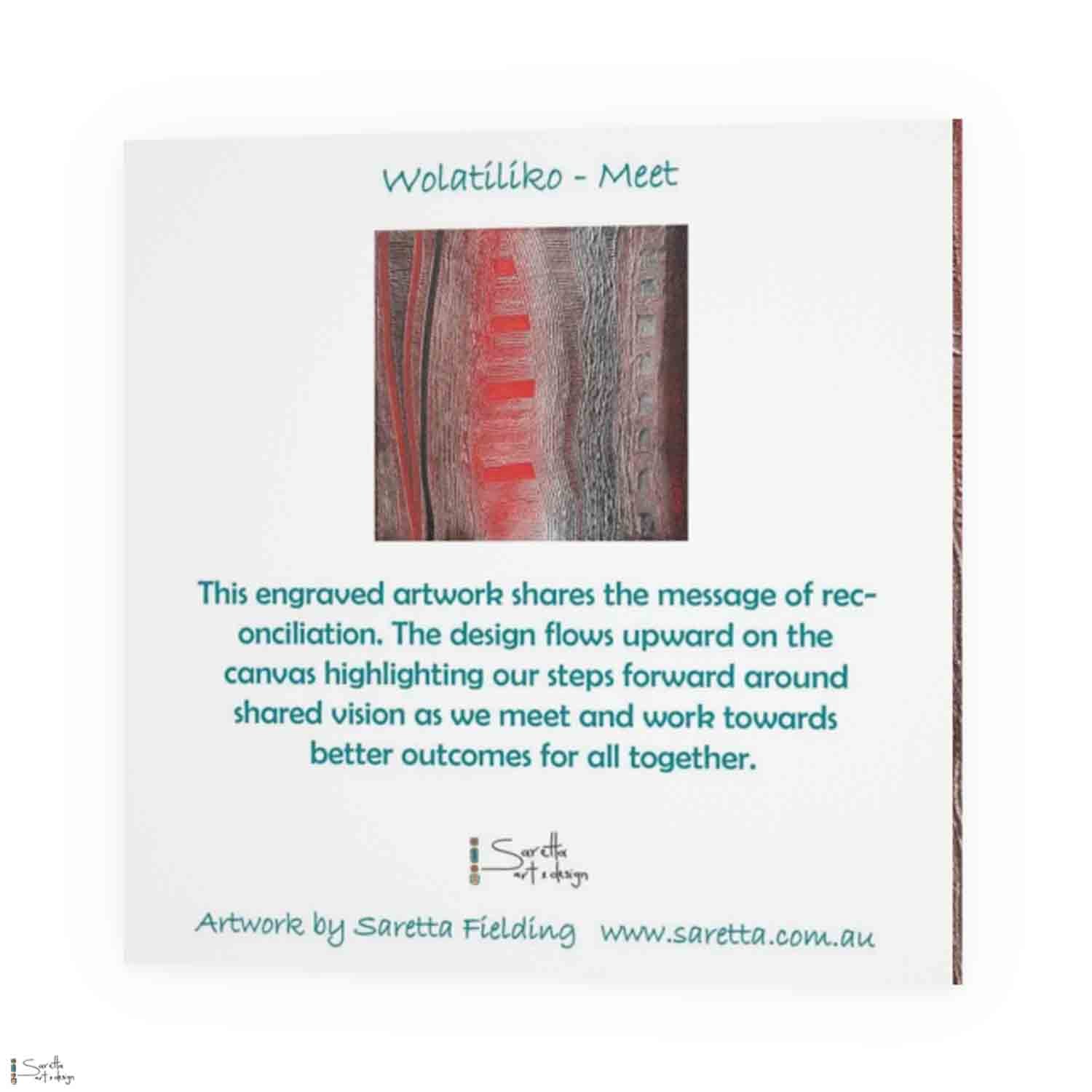 Greeting Card - Wolatiliko – Meet