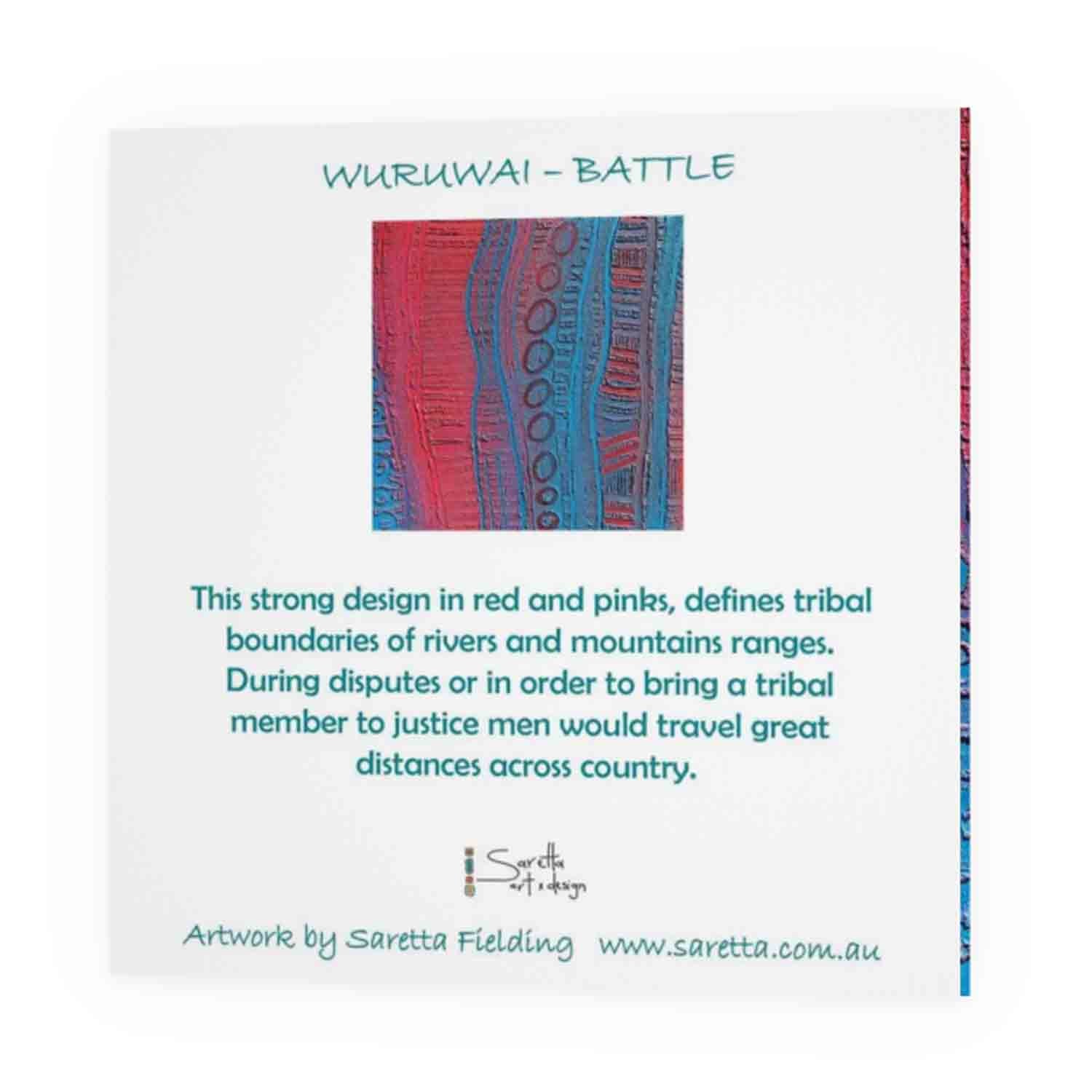 Greeting Card - Wuruwai - Battle