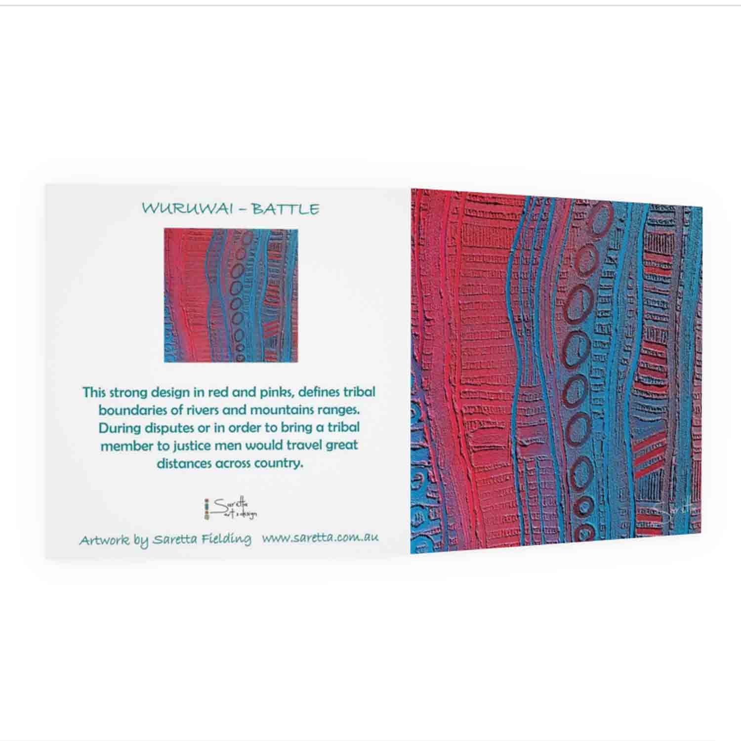 Greeting Card - Wuruwai - Battle