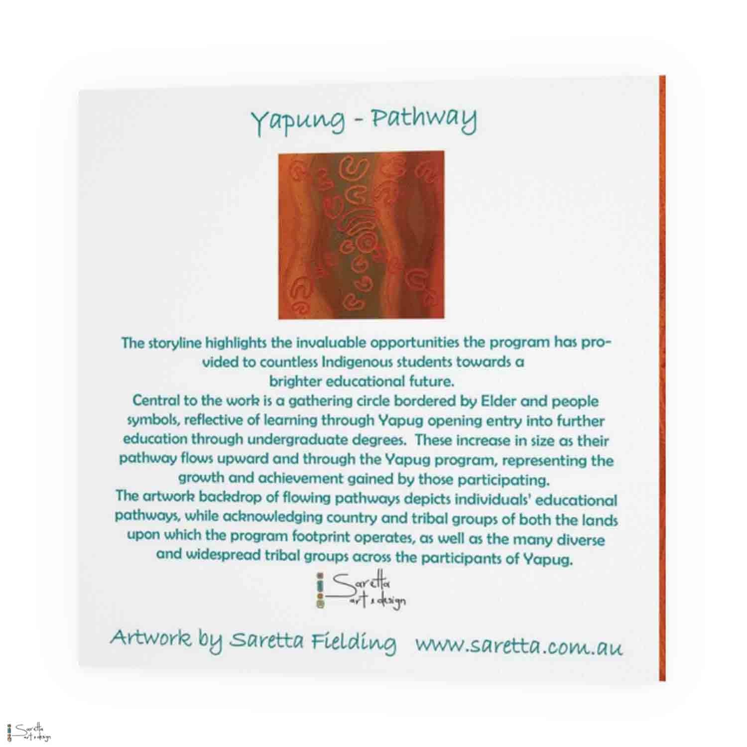 Greeting Card - Yapug – Pathway