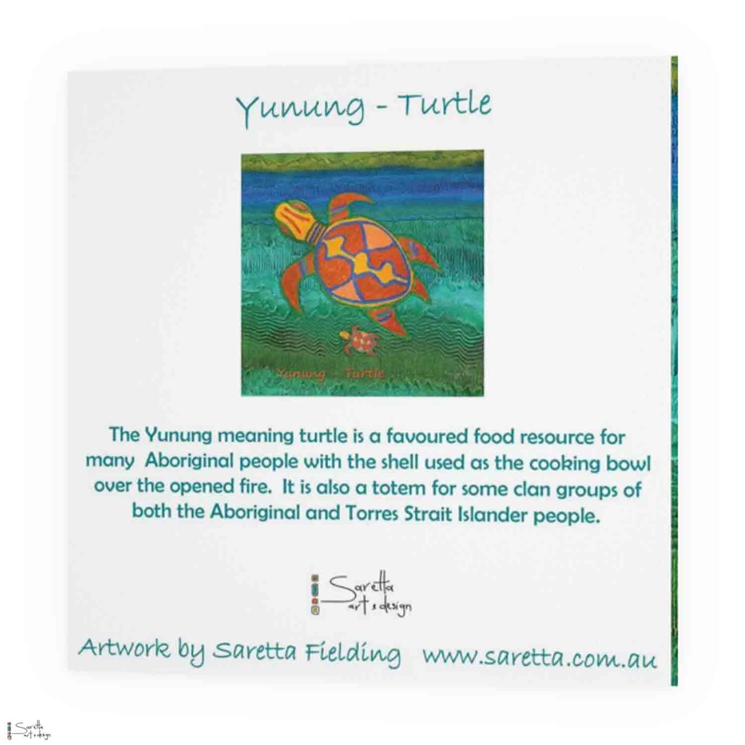 Greeting Card - Yunung - Turtle
