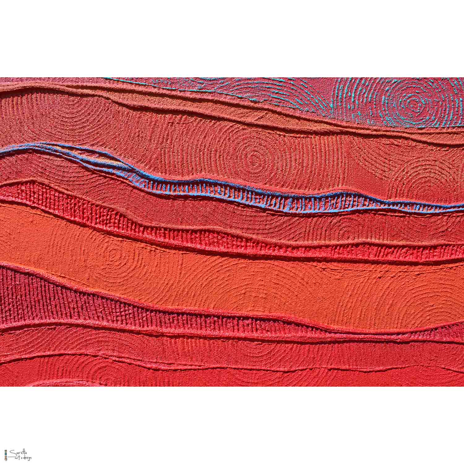 Canvas Print - Booran Borii - DREAMTIME SONGLINES - Saretta Art & Design