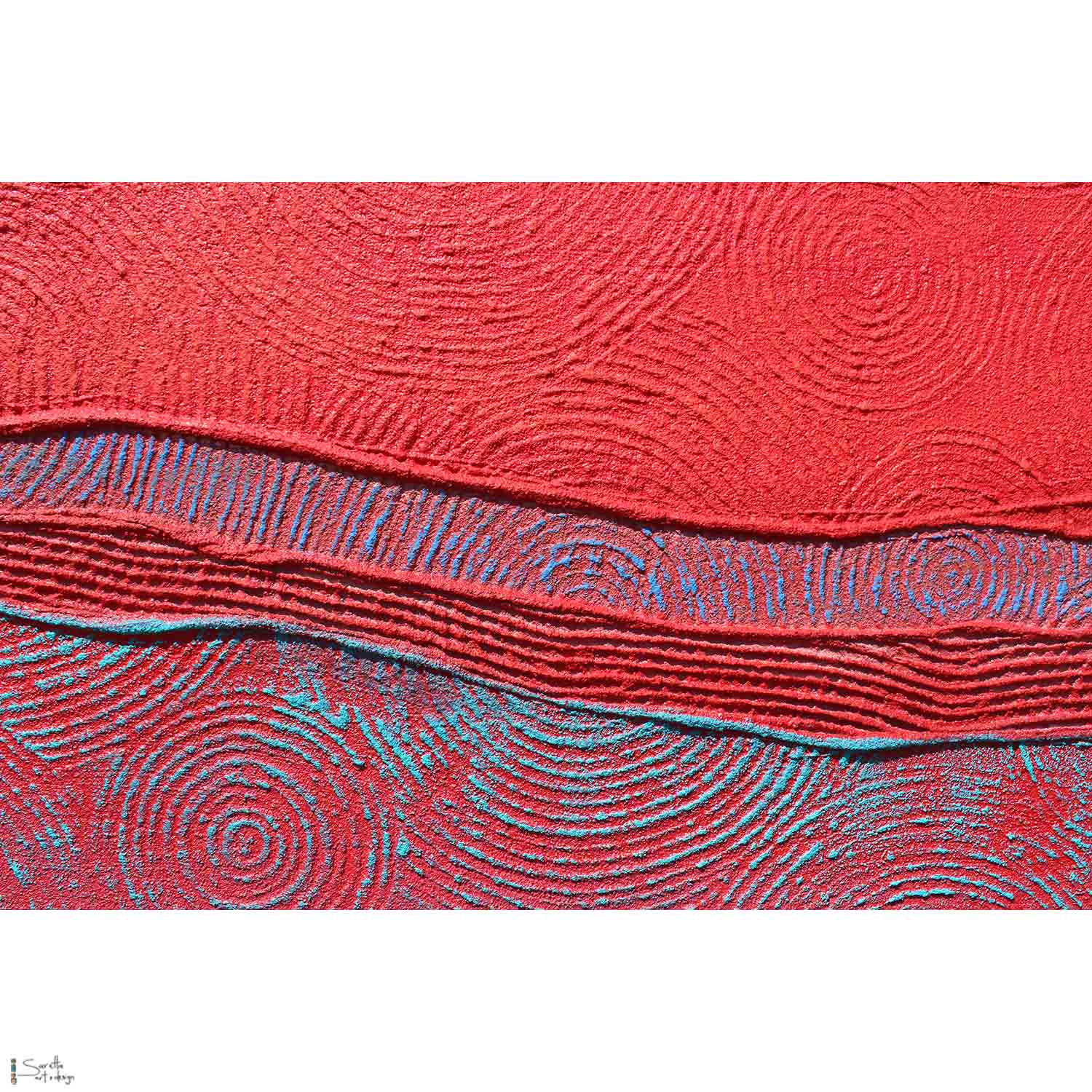 Canvas Print - Booran Borii - DREAMTIME SONGLINES - Saretta Art & Design