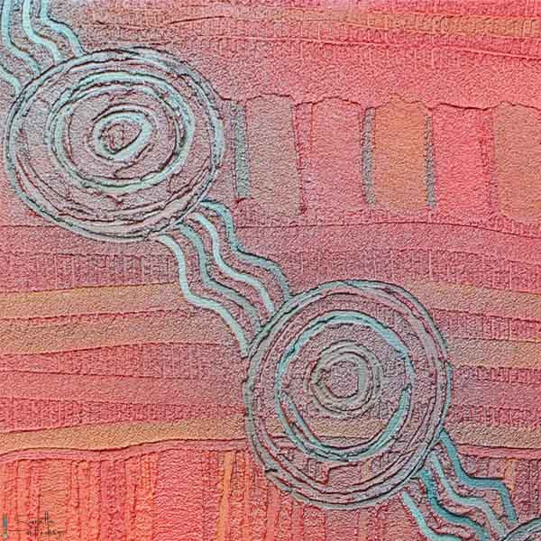 Kaling Tintjan - Water Hole series 3 - Saretta Art & Design