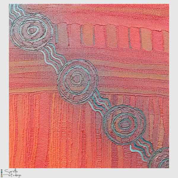 Kaling Tintjan - Water Hole series 3 - Saretta Art & Design