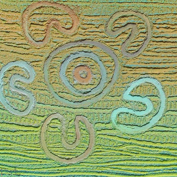 Wollombi - Meeting place of the waters series 3 - Saretta Art & Design