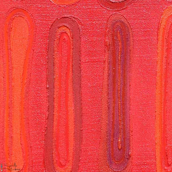 Kopara – Red Ochre series 2 - Saretta Art & Design