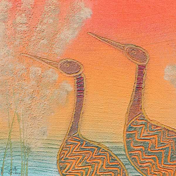 Swamp Birds series 2 - Saretta Art & Design