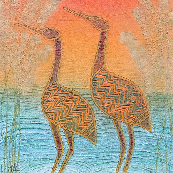 Swamp Birds series 2 - Saretta Art & Design