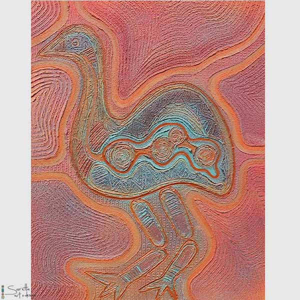 Bayiibayii - Emu - Saretta Art & Design