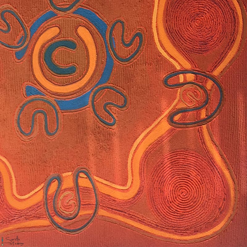 Ngaliinba Mariyang - Our Future - Saretta Art & Design