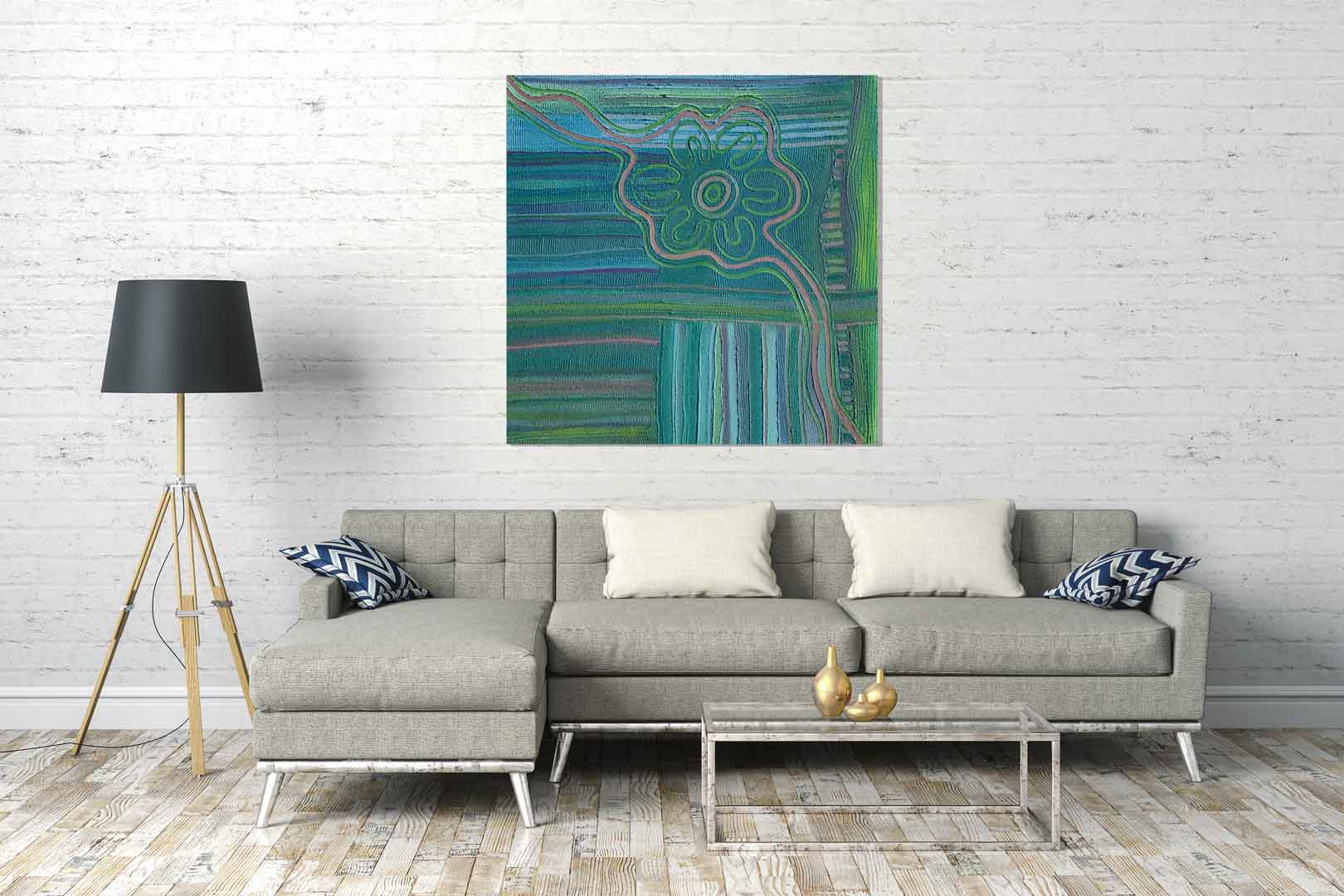 Canvas Print - Nukang Malang – Women Gather - Saretta Art & Design